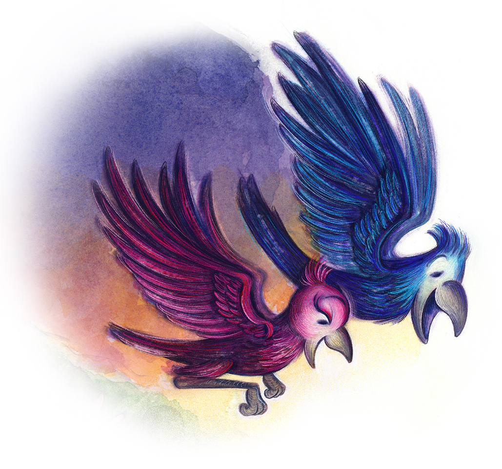 Rascally Ravens – Carmen and Angelo